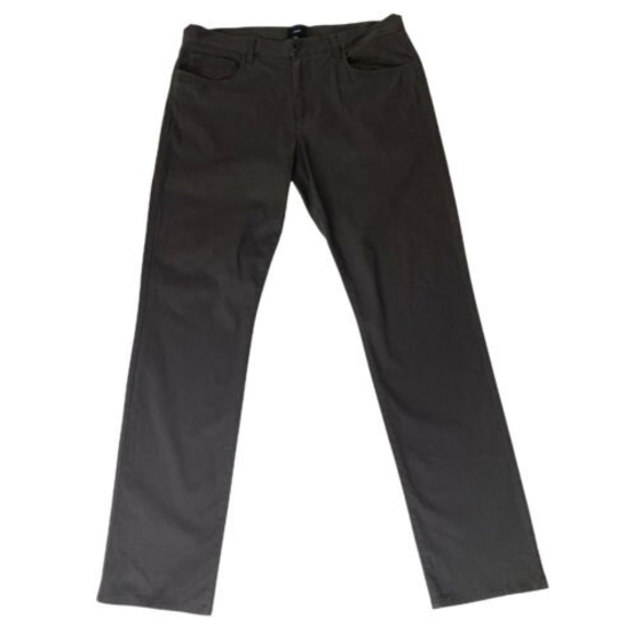 Vince Mens 36 Pants Gray Jeans Chinos Stretch Cotton Lightweight 5 Pocket